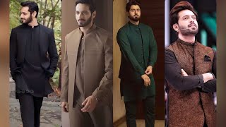 New Men Kurtashalwar kameez design with waistcoat 2024  Gents Shalwar kameez  waistcoat styles [upl. by Caughey]