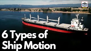 6 Types of Ship Motion  Animated Explaination [upl. by Seabrooke]