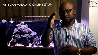 ROCKSCAPE TUTORIAL  AFRICAN CICHLIDS SETUP  LAKE MALAWI  CHENNAI AQUARIUM [upl. by Anoit]