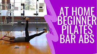 Beginner Ab Workout with Pilates Bar [upl. by Sibbie]