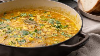 Hearty Chicken Mulligatawny Soup Recipe [upl. by Homer]