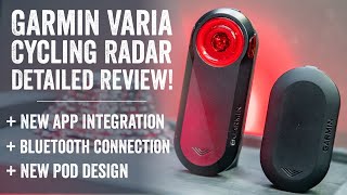 Garmin Varia RTL515 amp RVR315 Cycling Radar Review [upl. by Nivrek]