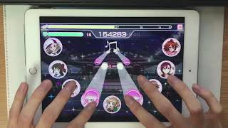 【スクフェス】 PSYCHIC FIRE AC譜面 MASTER FULL COMBO all N cardsHand Shot [upl. by Pussej]