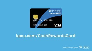 KeyPoint Credit Union Visa Platinum Cash Rewards Credit Card [upl. by Carmelita87]