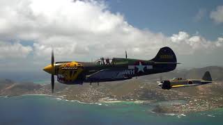 2015 Le Saint Barth Bucket Air Show  quotThe best view of the island is from the skyquot [upl. by Sperling]