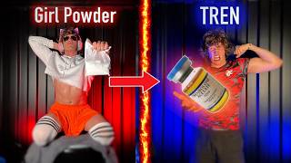 Turning Girl Powder Into Trenbolone To Become A Beast [upl. by Millford67]