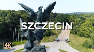 Szczecin z drona  LECE W MIASTOâ„˘ 4k [upl. by Ardnuat558]