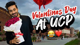 Valentines Day At UCP 😍❤️  14 February  Ateeb Vlogs [upl. by Deacon495]