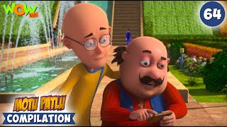 Motu Patlu Season 13  Compilation 64  Motu Patlu New  Cartoons For Kids  spot [upl. by Rubens]