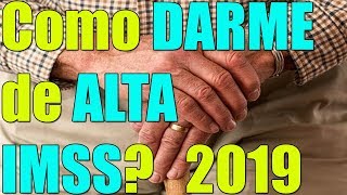 Como DARME de ALTA IMSS❓REQUISITOS para DARME de ALTA en el IMSS I 2019 👀 [upl. by Moynahan]