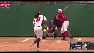 Lexi Elkins Baseball Rebellion Swing Breakdown [upl. by Goraud]