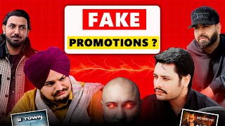 Explain Sidhu Moose Wala Sukh Sanghera Dev Kharoud vs B Praak Controversy  Fake Promotions [upl. by Ahsinwad]