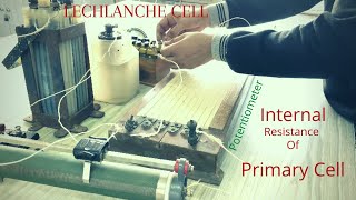 Potentiometer experiment class 12  Internal resistance of primary cell using potentiometer [upl. by Treblihp]