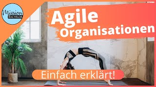 Agile Organisation  Einfach erklärt ✅ [upl. by Herates]