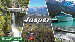 Tops 10 Sights around Jasper  A National Park of Remarkable Beauty in the Canadian Rockies [upl. by Leopoldeen]