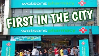 WATSONS PAGADIAN CITY  GRAND OPENING  First in the City [upl. by Gustave152]