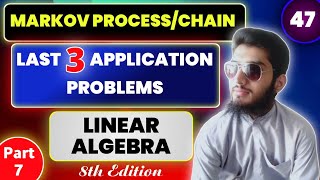 Application of Markov ChainProcess  Transition Matrix  Steady state vectors  Linear Algebra [upl. by Riegel]