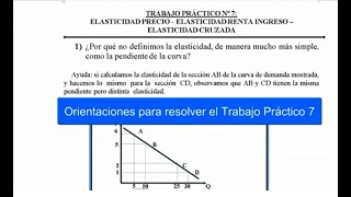 Economía I  Trabajo Práctico 7  Orientaciones [upl. by Einafets]