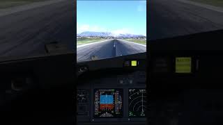 Landing In Corfu Jet2 Boeing 737 aviation boeing viral foryouplanes [upl. by Enaelem]