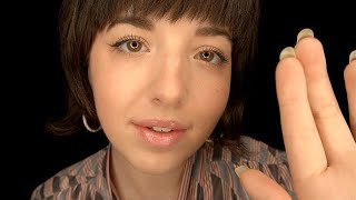 ASMR Personal Attention Time Face TouchingEncouragementSticky Tapping [upl. by Lowell]