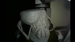 Bambu Labs A1 Mini Timelapse  Custom Halloween Print  Steampunk Cat  Sunlu PLA Pro [upl. by Levin]