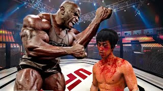 Bruce Lee vs Gans  Martial Fights [upl. by Hertzog]