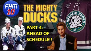 Ahead Of Schedule  The Mighty Ducks Historical Rebuild  Part 4  FHM 10 [upl. by Haramat889]