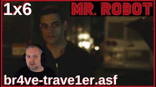 Mr Robot 1x6 br4vetrave1erasf REACTION [upl. by Novikoff]