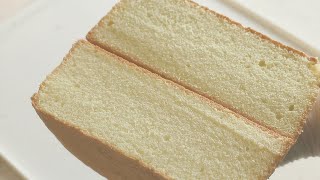 How to make Vanilla Sponge Cake Cake sheet Genoise Génoise [upl. by Griff]