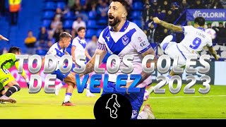 TODOS LOS GOLES DE VELEZ SARSFIELD DEL 2023 [upl. by Akenna]