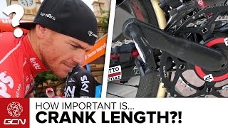 Is Crank Length Important To Professional Cyclists [upl. by Adanar]