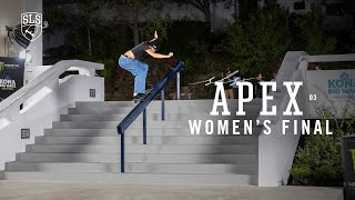 SLS APEX 03 Womens FINAL [upl. by Aracahs161]