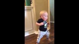 Baby Has Amazing Reaction To Grandpas Roar [upl. by Sebastien]