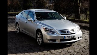 LEXUS LS 600H 2010  CAR AND DRIVING [upl. by Oehsen]