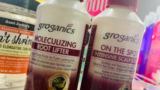 Groganics hair MAGIC Scalp Serum for reversing Alopecia  Hair thinning [upl. by Vanderhoek576]