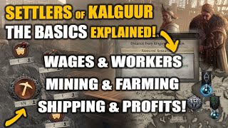 PATH of EXILE Settlers of Kalguur Beginners Guide  Shipping Workers Town Building Explained [upl. by Harrietta]