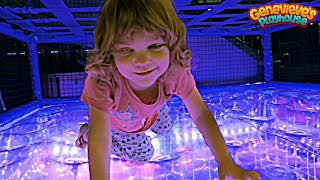 Family Fun with Genevieve at a Great Indoor Playground [upl. by Barde]