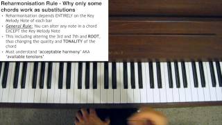 How to Turn any Song into a Jazz song  incl Reharmonization [upl. by Hairem943]