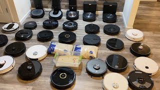 31 Robot Vacuums VS 50 POUNDS of RICE Roomba Roborock Eufy Bissell Ecovacs Deebot HAPPY HOLIDAYS [upl. by Robi]