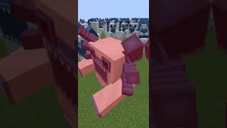 Minecraft Super Dog Vs 100 Mutant Alpha 😱😰 [upl. by Sherie]