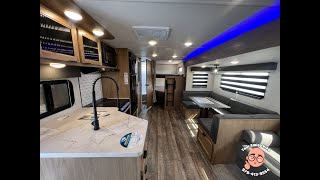 2024 Forest River Cherokee Alpha Wolf 26DBHL Bunkhouse Travel Trailer [upl. by Eivets888]