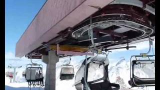 Seilbahnen und Bergbahnen in Zermatt 19 3 2009 [upl. by Welbie662]