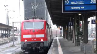 Züge im Bahnhof Frankfurt am Main Hbf 1080pHD [upl. by Ihsar]