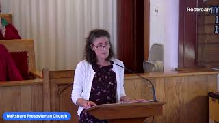 Sunday 92924 Sermon by Kristianne Rogalsky [upl. by Carlynne488]