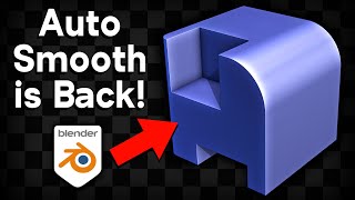 Auto Smooth is Back in Blender 42 [upl. by Tomlin]