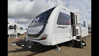 Super  2024 860 twin axle Swift Elegance Grande review [upl. by Atiekan]