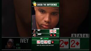 Difference Phil Ivey 50 poker [upl. by Efeek]