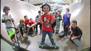 FATHER SON SKATEBOARD CAMP [upl. by Nilreb98]