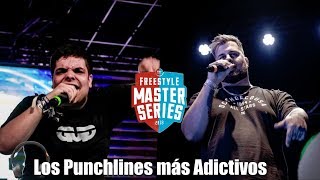 LOS 44 PUNCHLINES más ADICTIVOS de la FMS 2018 España y Argentina [upl. by Ahsieym452]