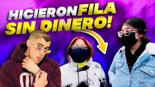 Hacer fila 3 días para ver a Bad Bunny  ver a Badbunny sin dinero [upl. by Antin]